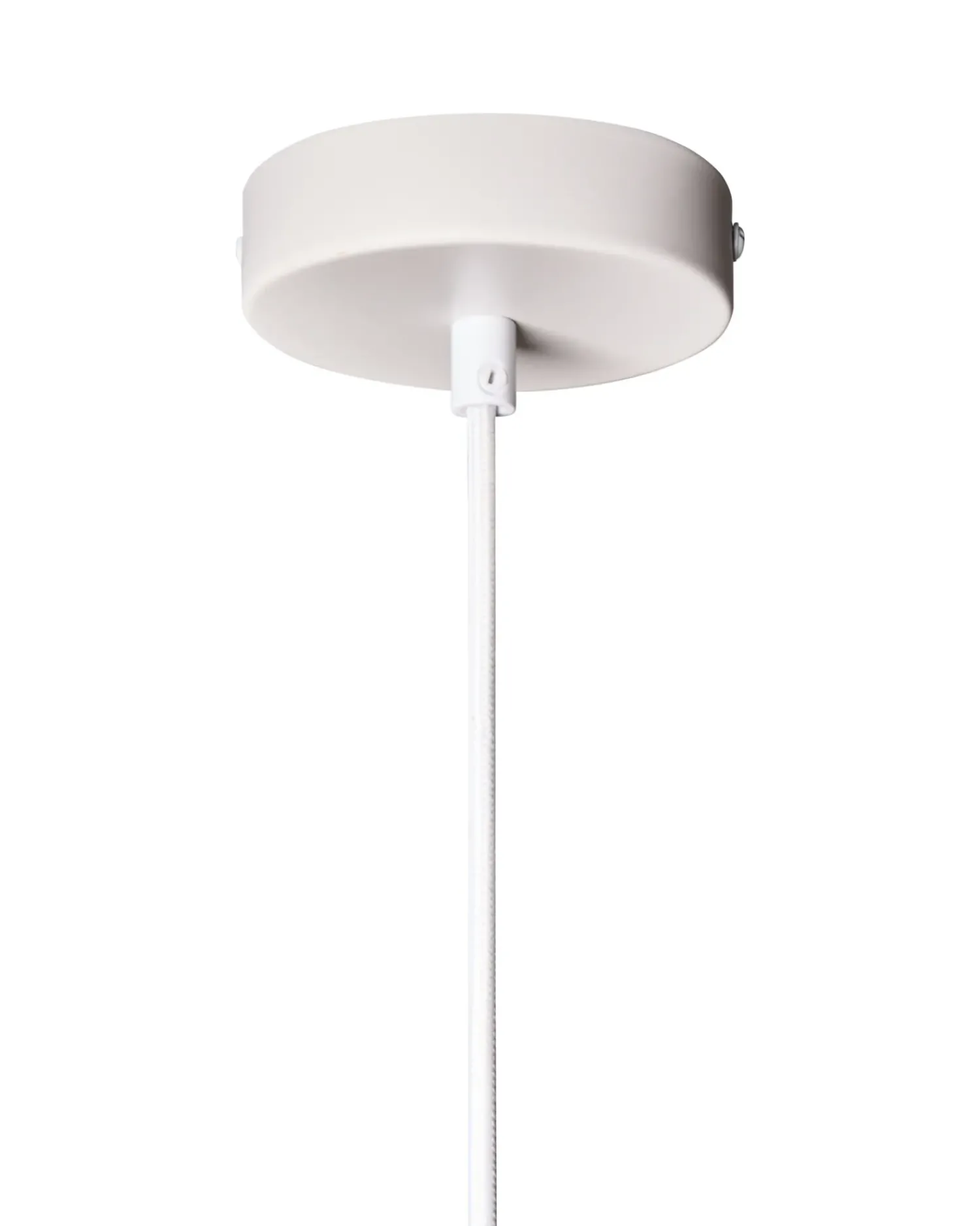 Outlet Beliani Lampadario CAVES Corda di carta Naturale Bianco Naturale