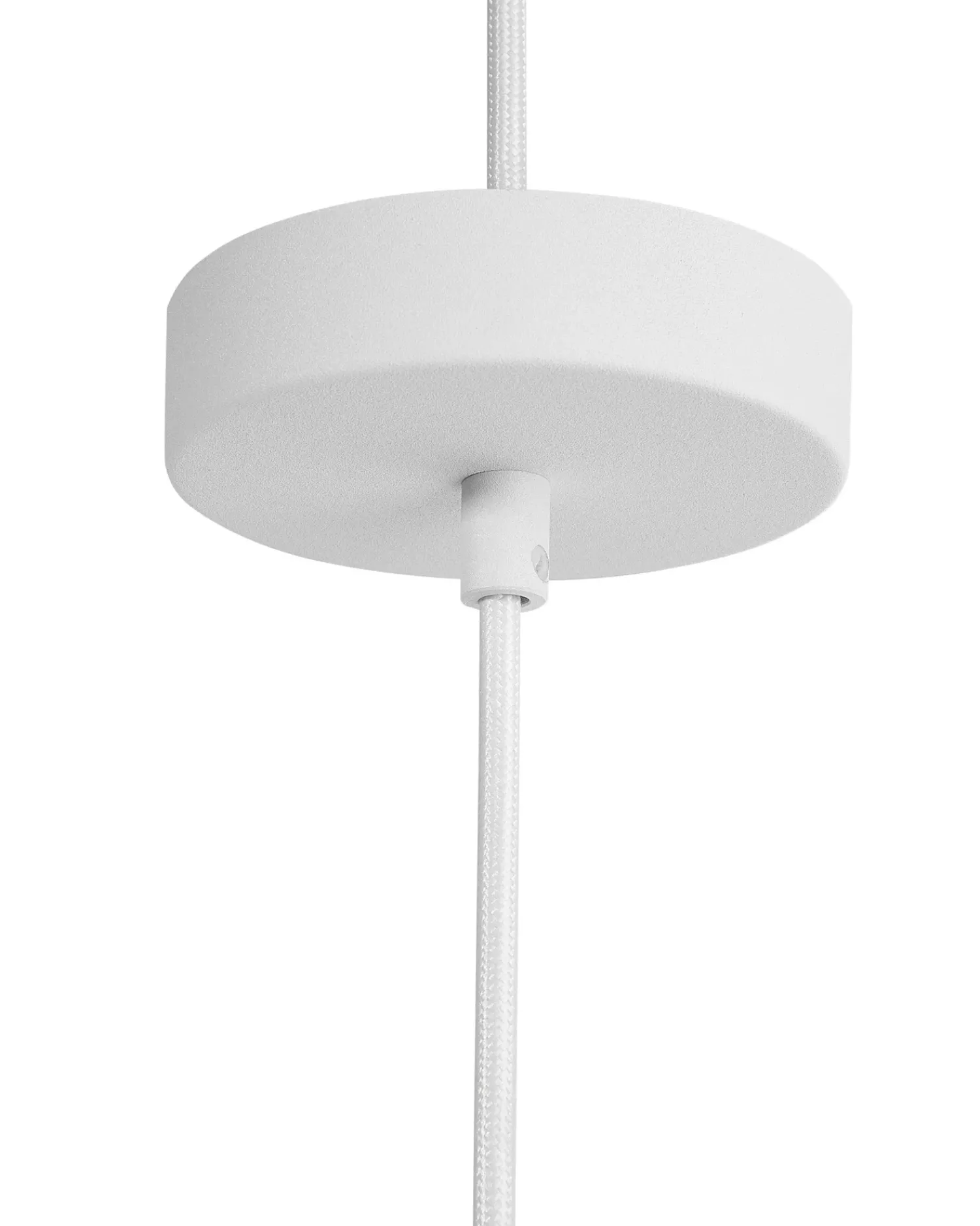 Best Beliani Lampadario CETINA Metallo Bianco Bianco Oro