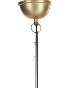 Beliani Lampadario CHAMBAL Metallo Ottone