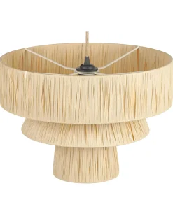 Beliani Lampadario CHAMBO Carta Naturale
