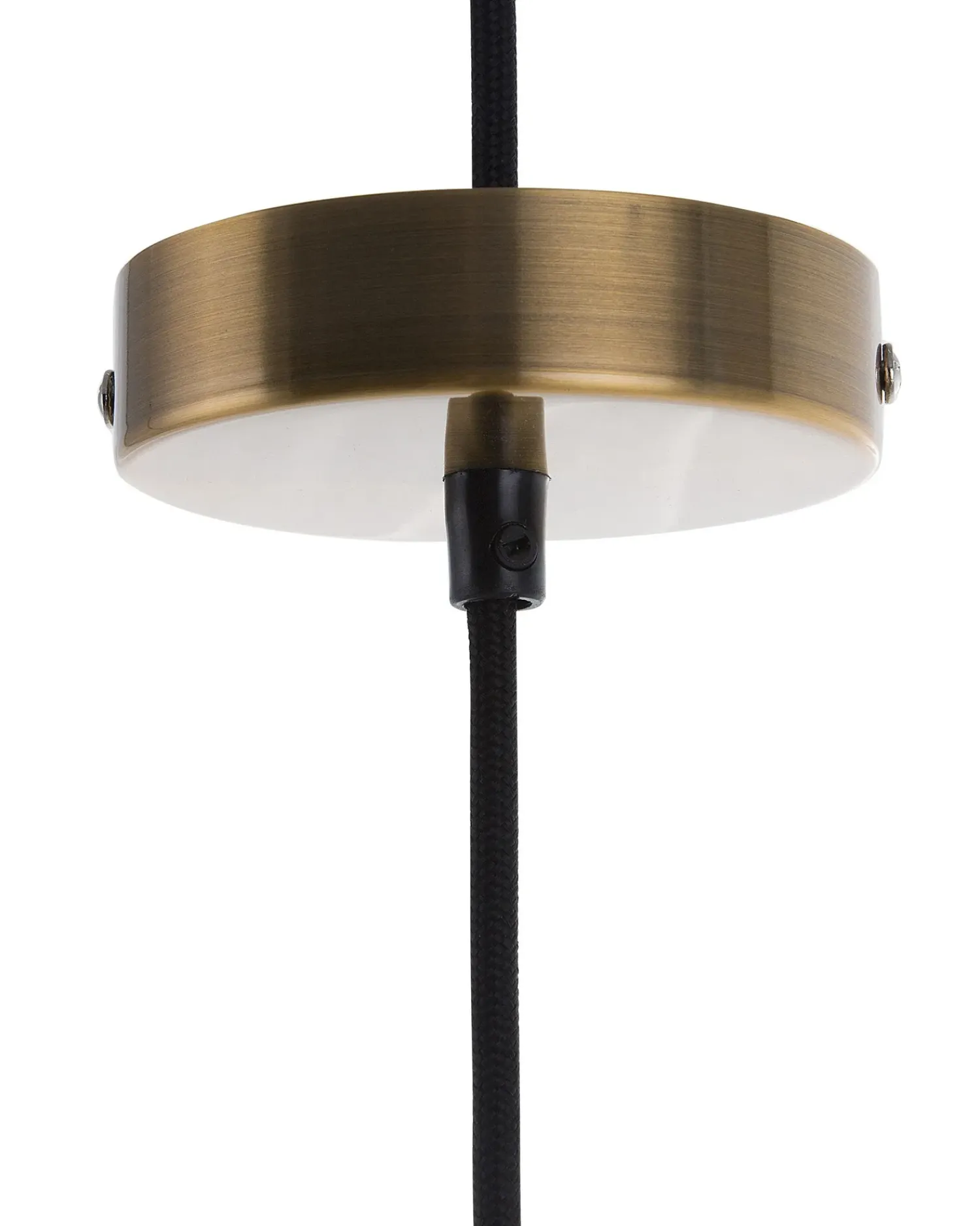 Best Beliani Lampadario COLORADO Vetro Trasparente Oro Trasparente