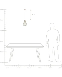 Discount Beliani Lampadario CONCA Metallo Oro