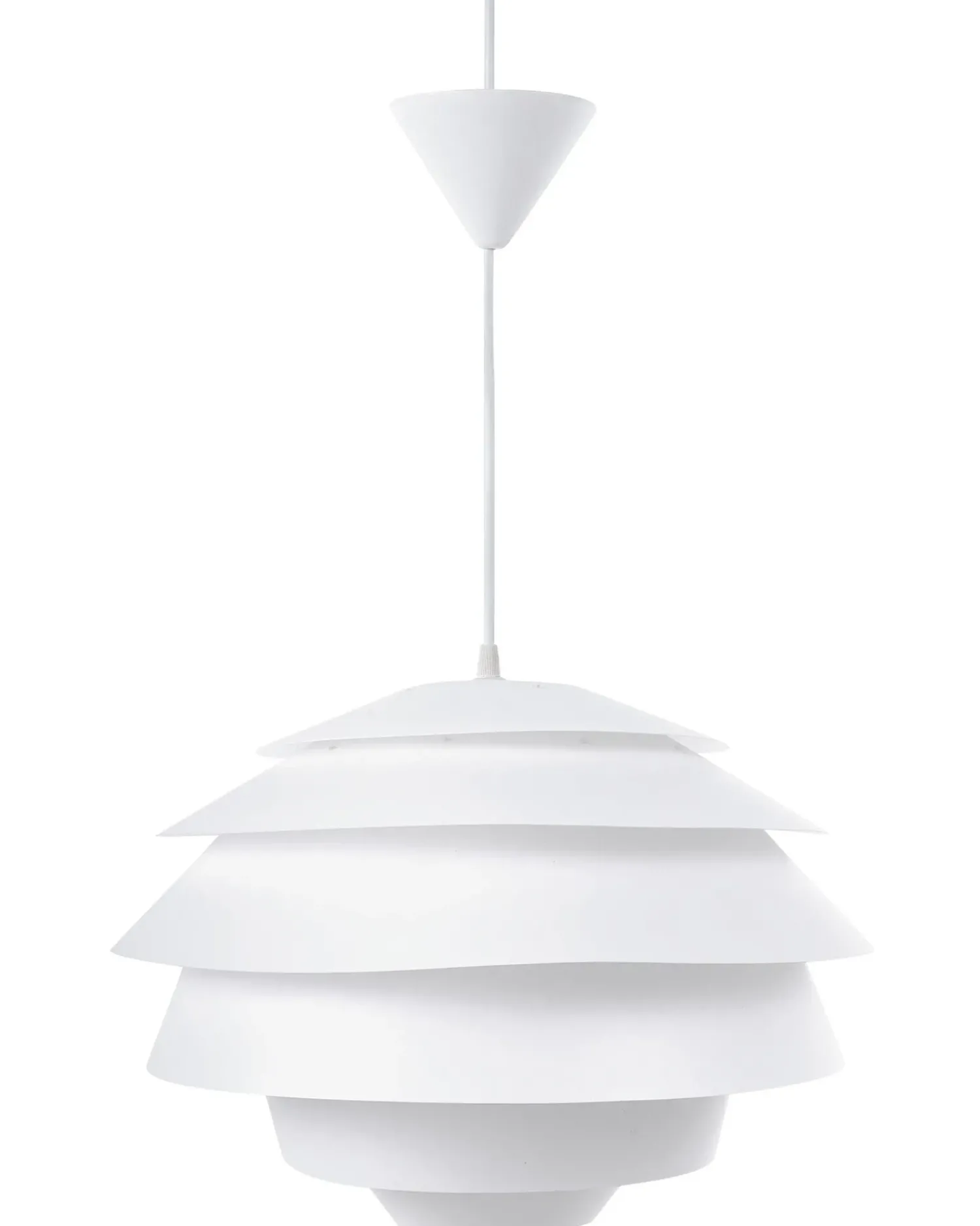 New Beliani Lampadario CONGO Bianco