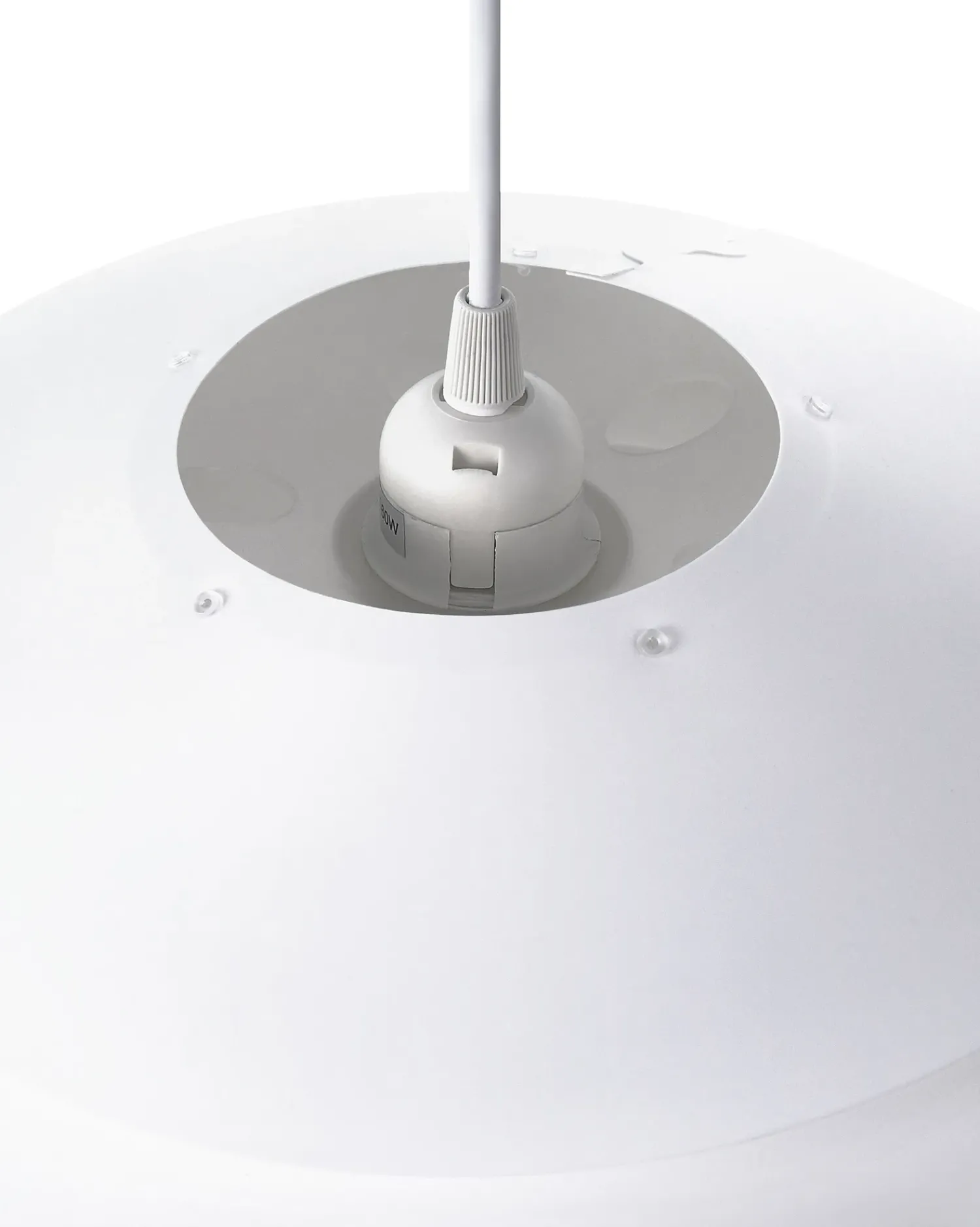 New Beliani Lampadario CONGO Bianco