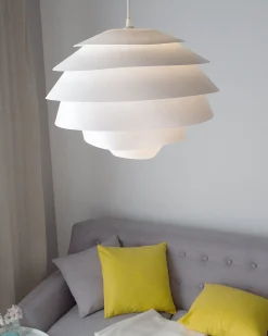New Beliani Lampadario CONGO Bianco