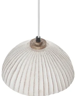 Sale Beliani Lampadario COTTICA Cartapesta Bianco