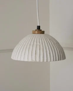Sale Beliani Lampadario COTTICA Cartapesta Bianco