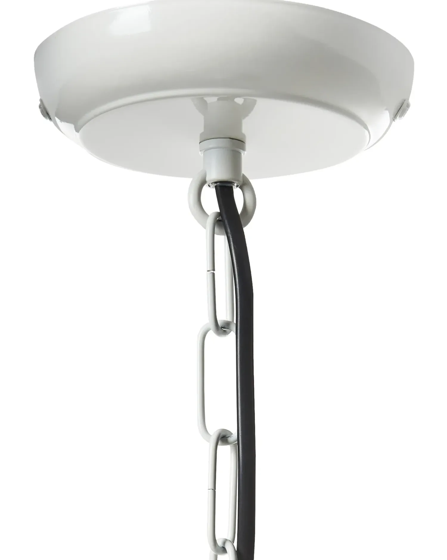 Hot Beliani Lampadario DIDESSA Metallo sporco Bianco