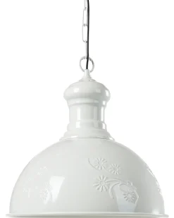Hot Beliani Lampadario DIDESSA Metallo sporco Bianco
