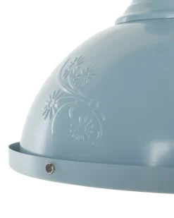 Outlet Beliani Lampadario DIDESSA Metallo Blu