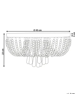 Hot Beliani Lampadario DORNAS Cristallo Argento