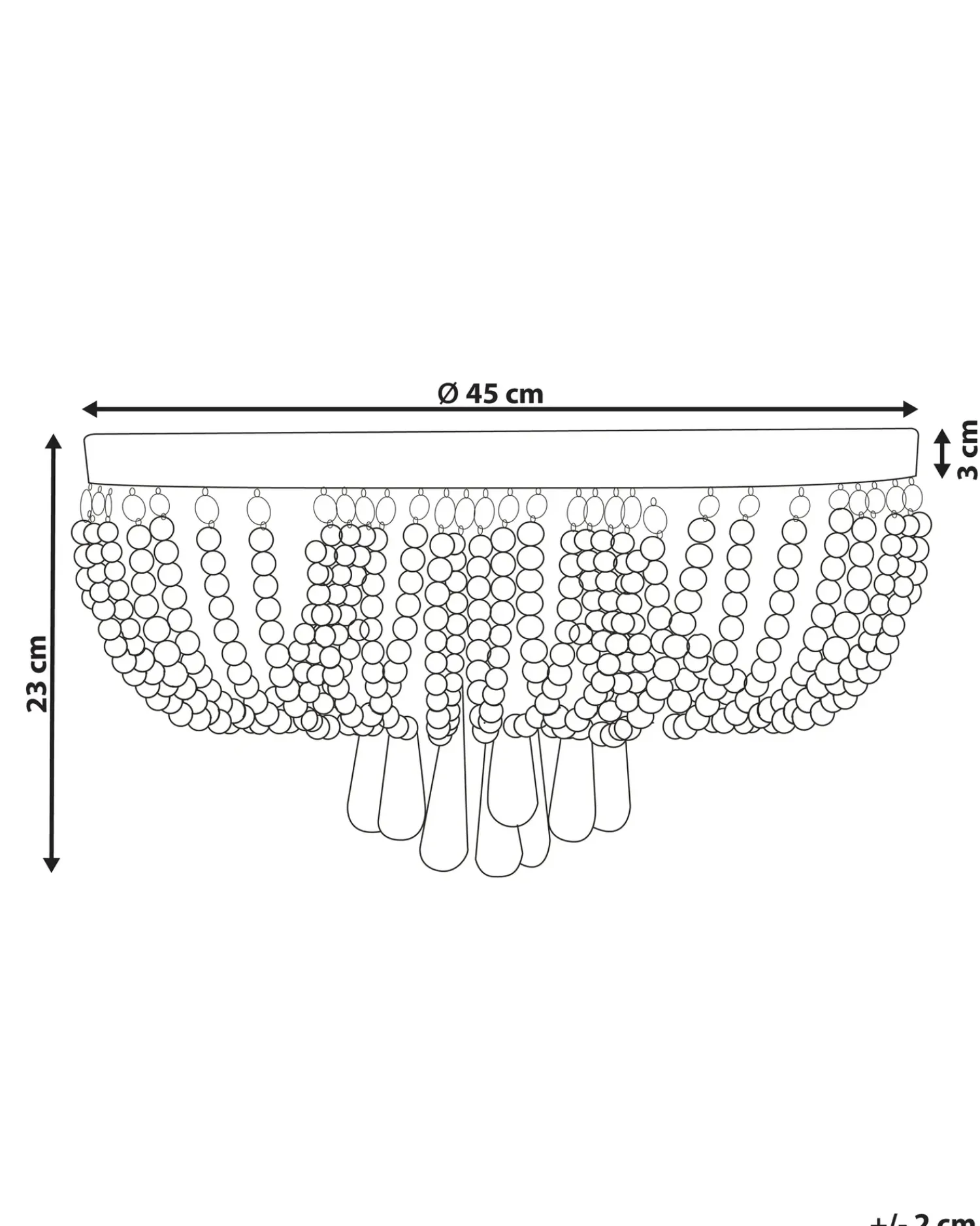 Hot Beliani Lampadario DORNAS Cristallo Argento