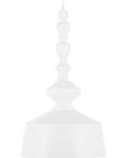Sale Beliani Lampadario DRIVA Metallo Bianco