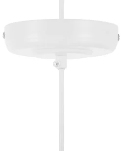 Sale Beliani Lampadario DRIVA Metallo Bianco