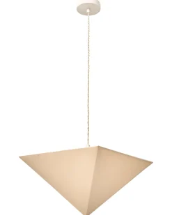 Online Beliani Lampadario DUDO Beige Bianco Beige