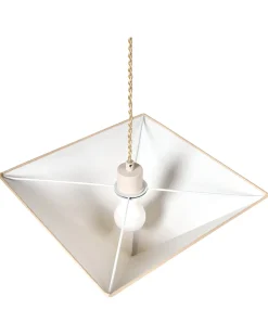 Online Beliani Lampadario DUDO Beige Bianco Beige