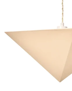 Online Beliani Lampadario DUDO Beige Bianco Beige