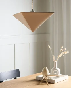 Online Beliani Lampadario DUDO Beige Bianco Beige
