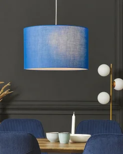 New Beliani Lampadario DULCE Blu Bianco Blu