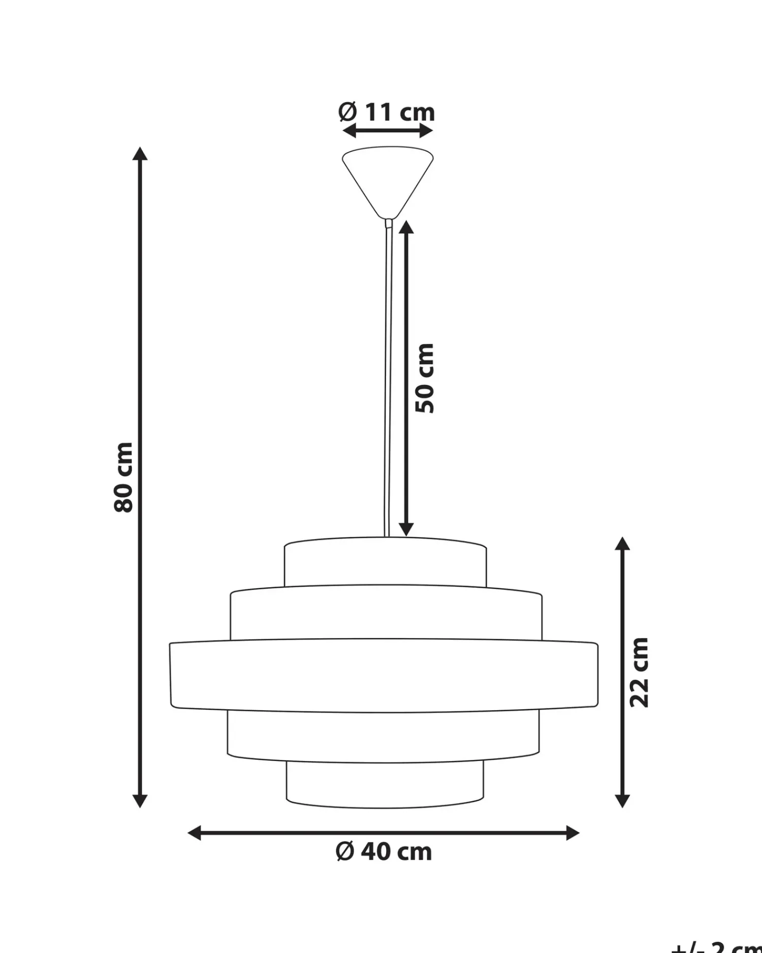 Outlet Beliani EREBATO Lino Marrone