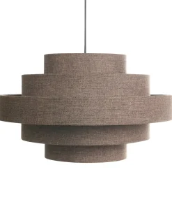 Outlet Beliani EREBATO Lino Marrone