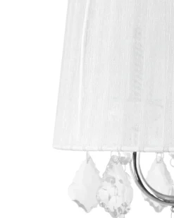 Clearance Beliani Lampadario EVANS Bianco