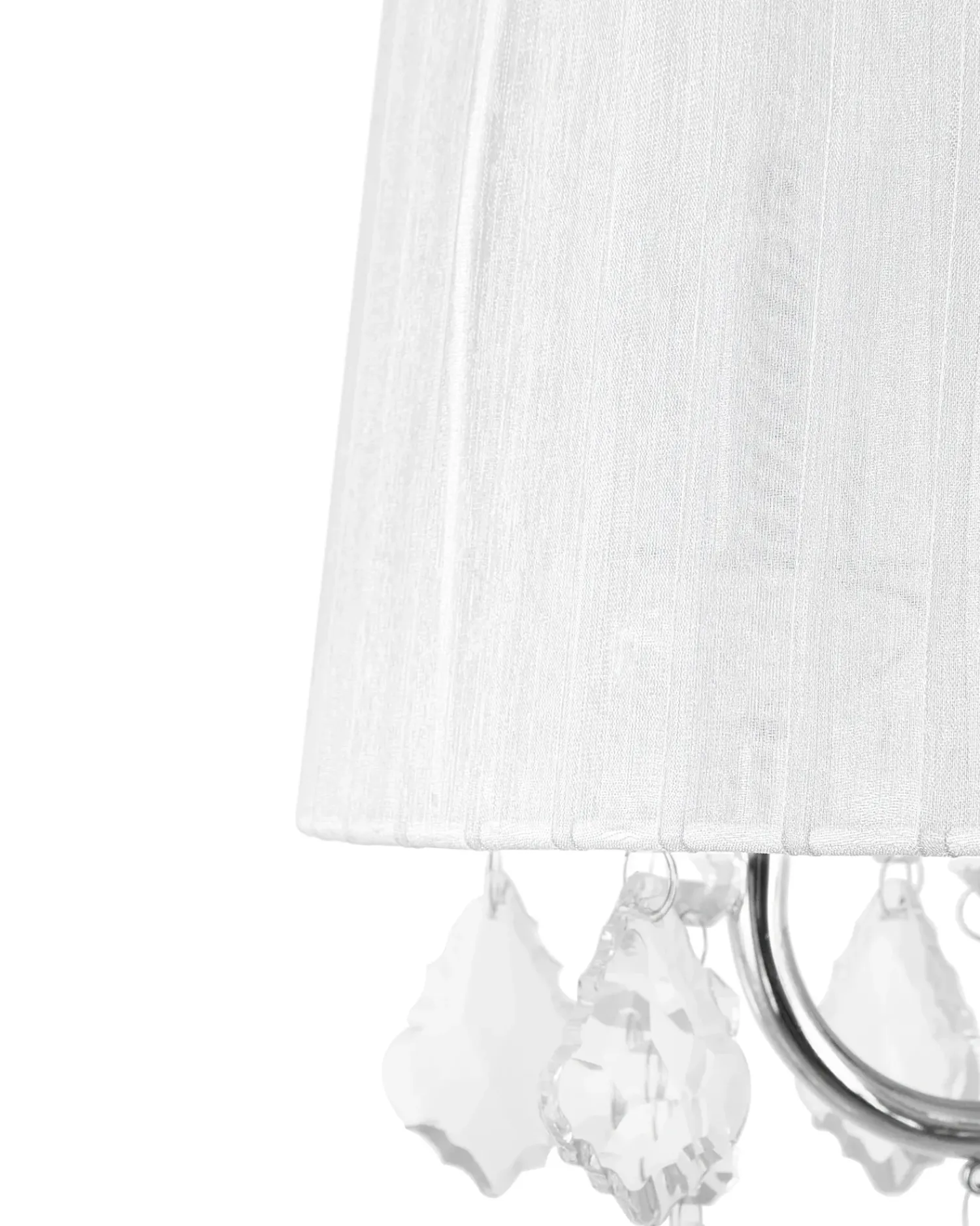 Clearance Beliani Lampadario EVANS Bianco