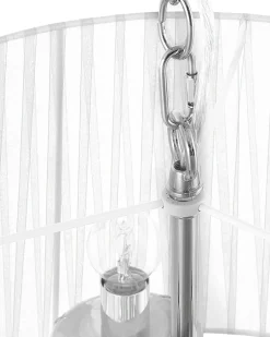 Clearance Beliani Lampadario EVANS Bianco