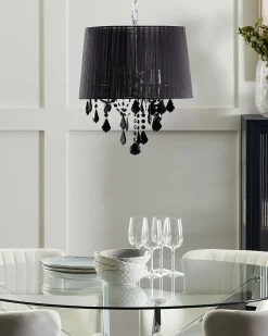 Sale Beliani Lampadario EVANS Nero