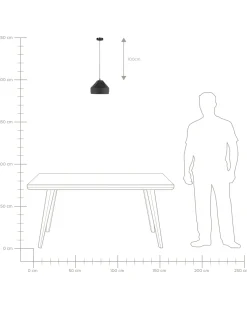 Discount Beliani Lampadario EVINOS Metallo Nero