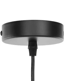 Sale Beliani Lampadario FLOYD Bambù Marrone chiaro Marrone Nero