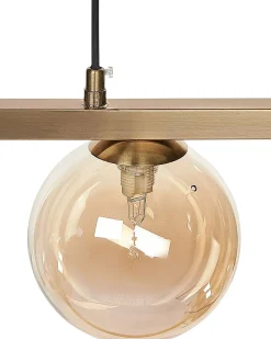 Clearance Beliani Lampadario GEEHI Metallo Ottone