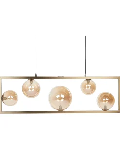 Clearance Beliani Lampadario GEEHI Metallo Ottone