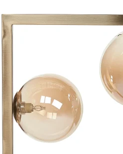 Clearance Beliani Lampadario GEEHI Metallo Ottone