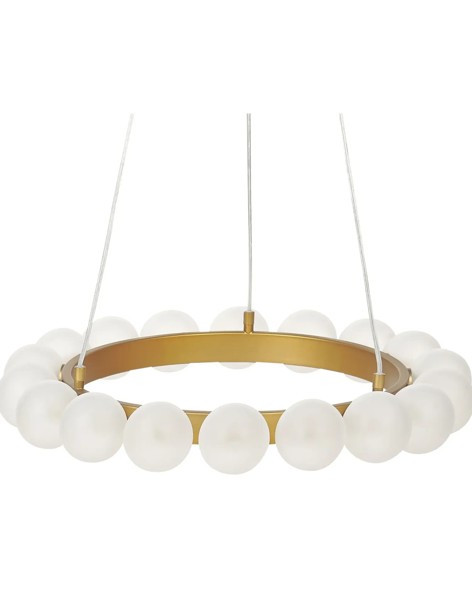 Discount Beliani Lampadario GEORGES Metallo Oro
