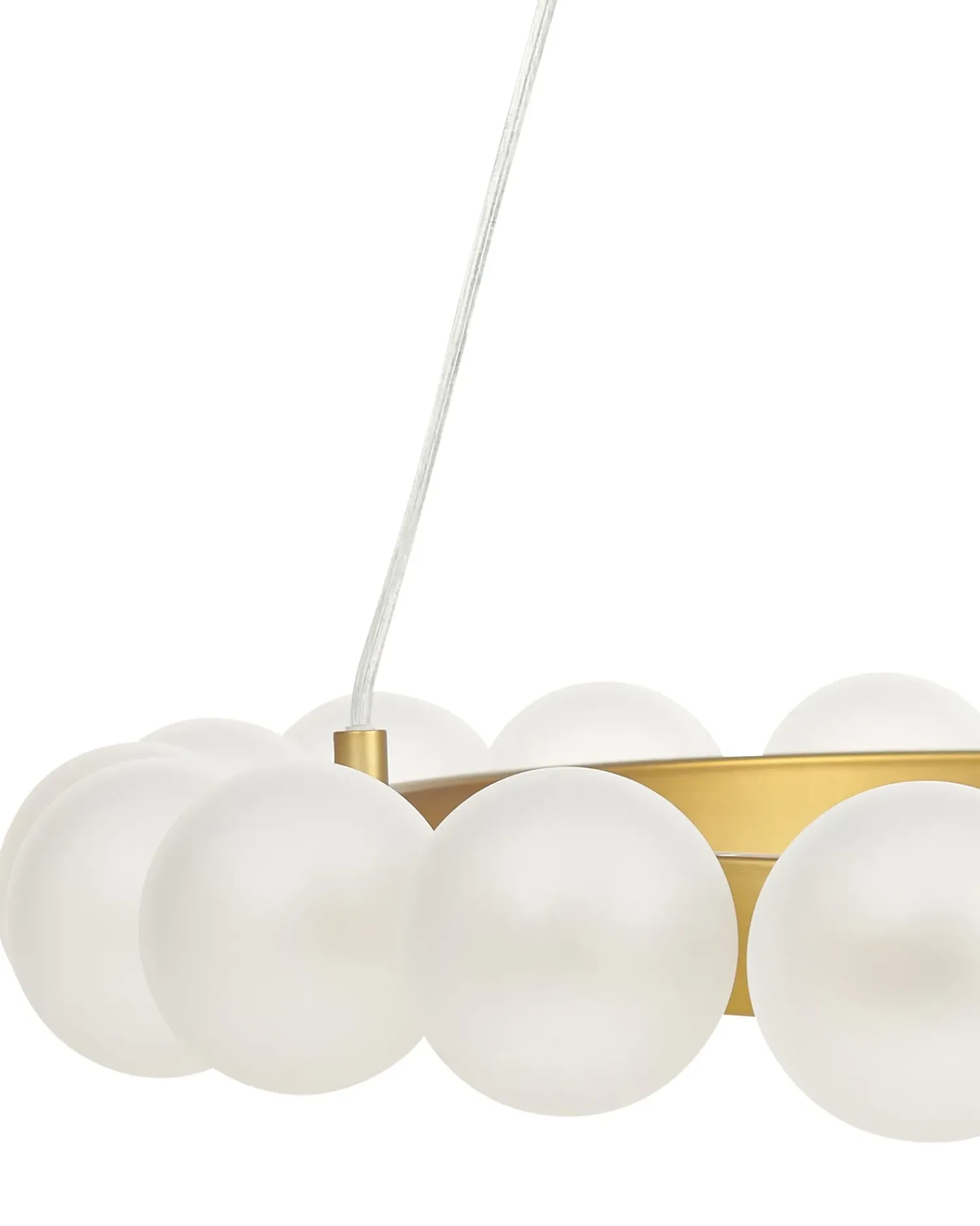 Discount Beliani Lampadario GEORGES Metallo Oro