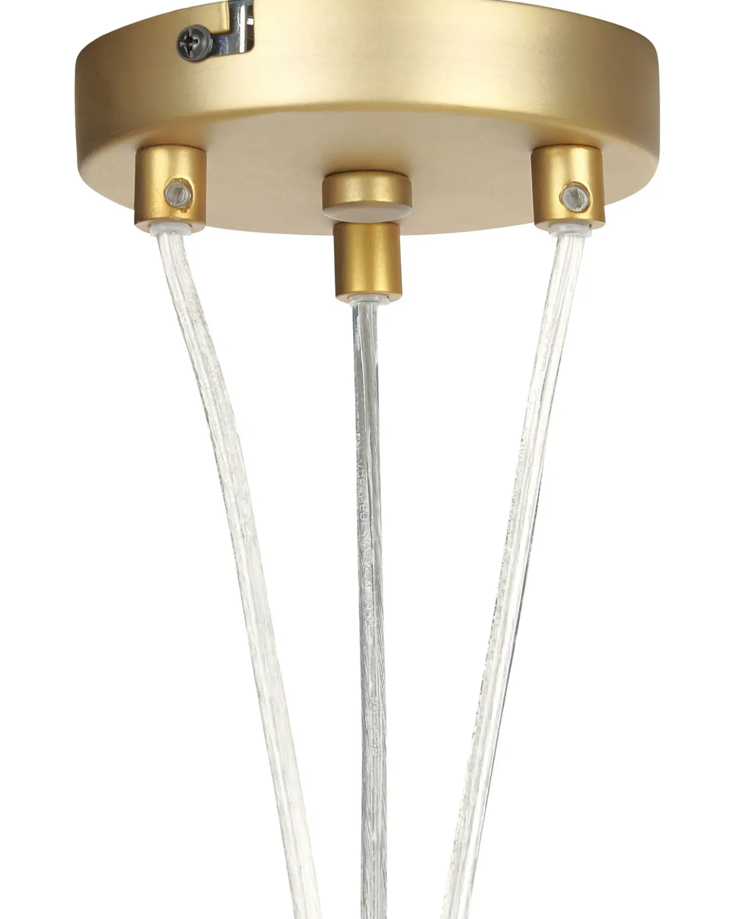 Discount Beliani Lampadario GEORGES Metallo Oro