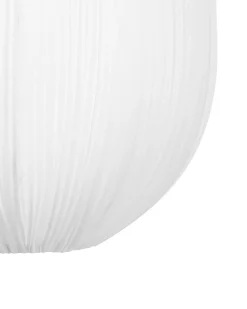 Outlet Beliani Lampadario GERA Tessuto Bianco