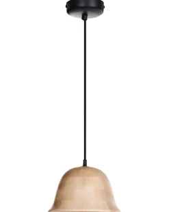 Online Beliani Lampadario GOIKA Legno di mango chiaro Marrone
