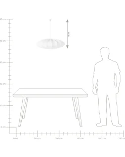 Clearance Beliani Lampadario GUACARA Bianco
