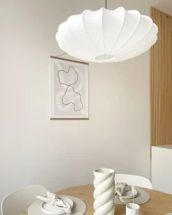 Clearance Beliani Lampadario GUACARA Bianco