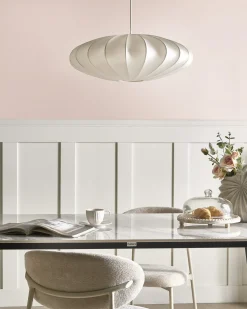 Clearance Beliani Lampadario GUACARA sporco Bianco