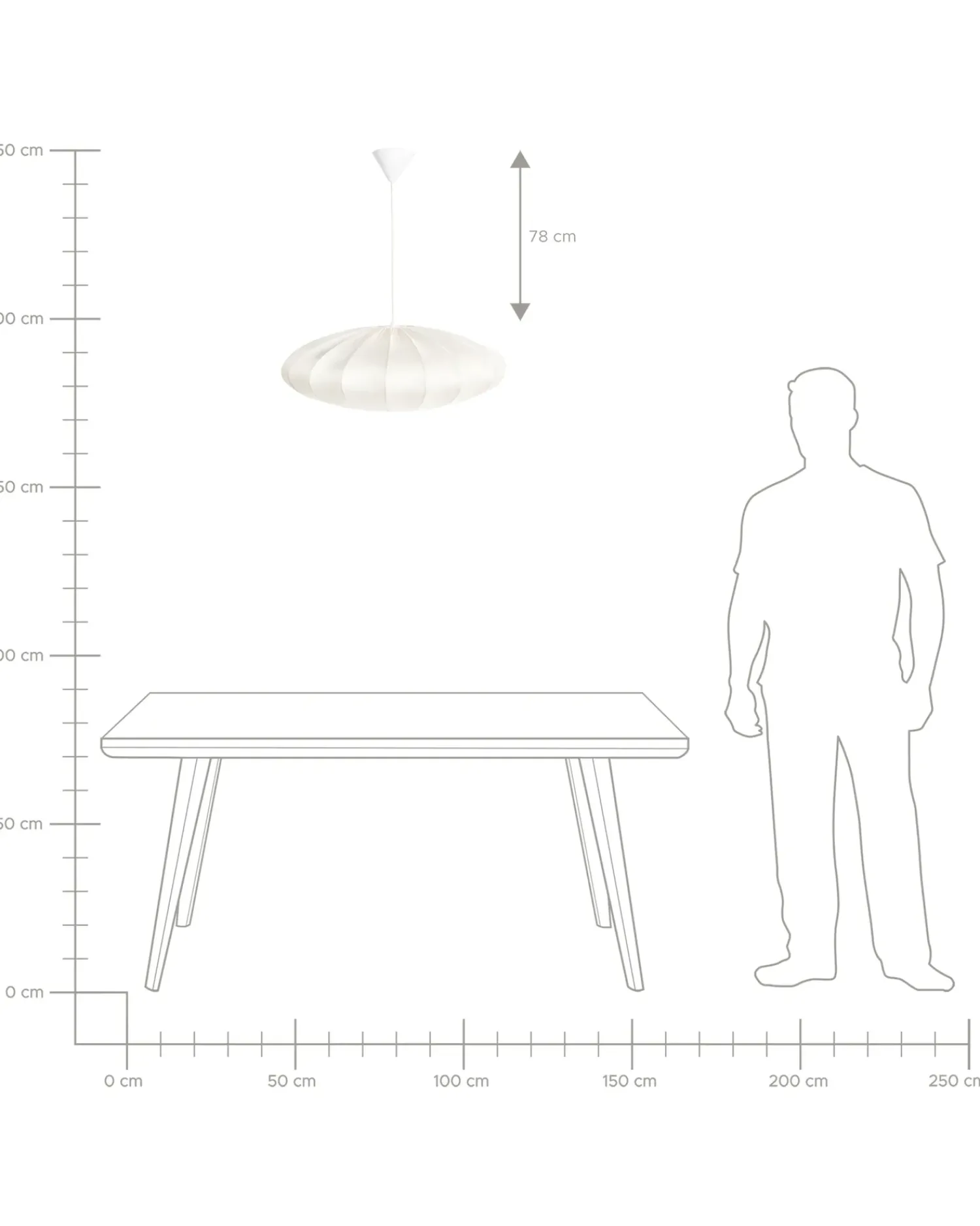 Clearance Beliani Lampadario GUACARA sporco Bianco