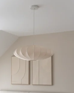 Clearance Beliani Lampadario GUACARA sporco Bianco