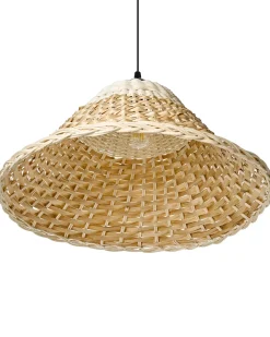 Discount Beliani Lampadario GUAMANI Bambù Naturale Beige Naturale