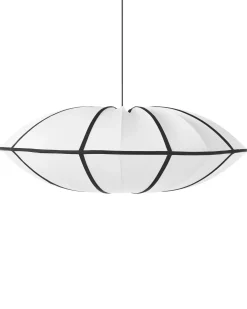 Hot Beliani Lampadario GUASARE Bianco Bianco Nero