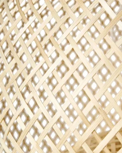 Sale Beliani Lampadario GURABO Bambù Naturale