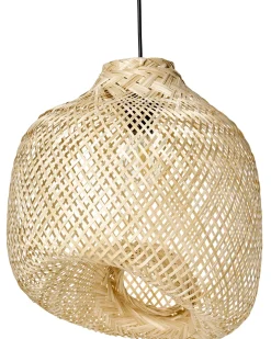 Sale Beliani Lampadario GURABO Bambù Naturale