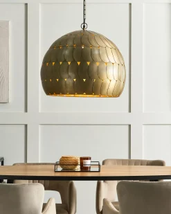 Hot Beliani Lampadario HARANGI Metallo Ottone