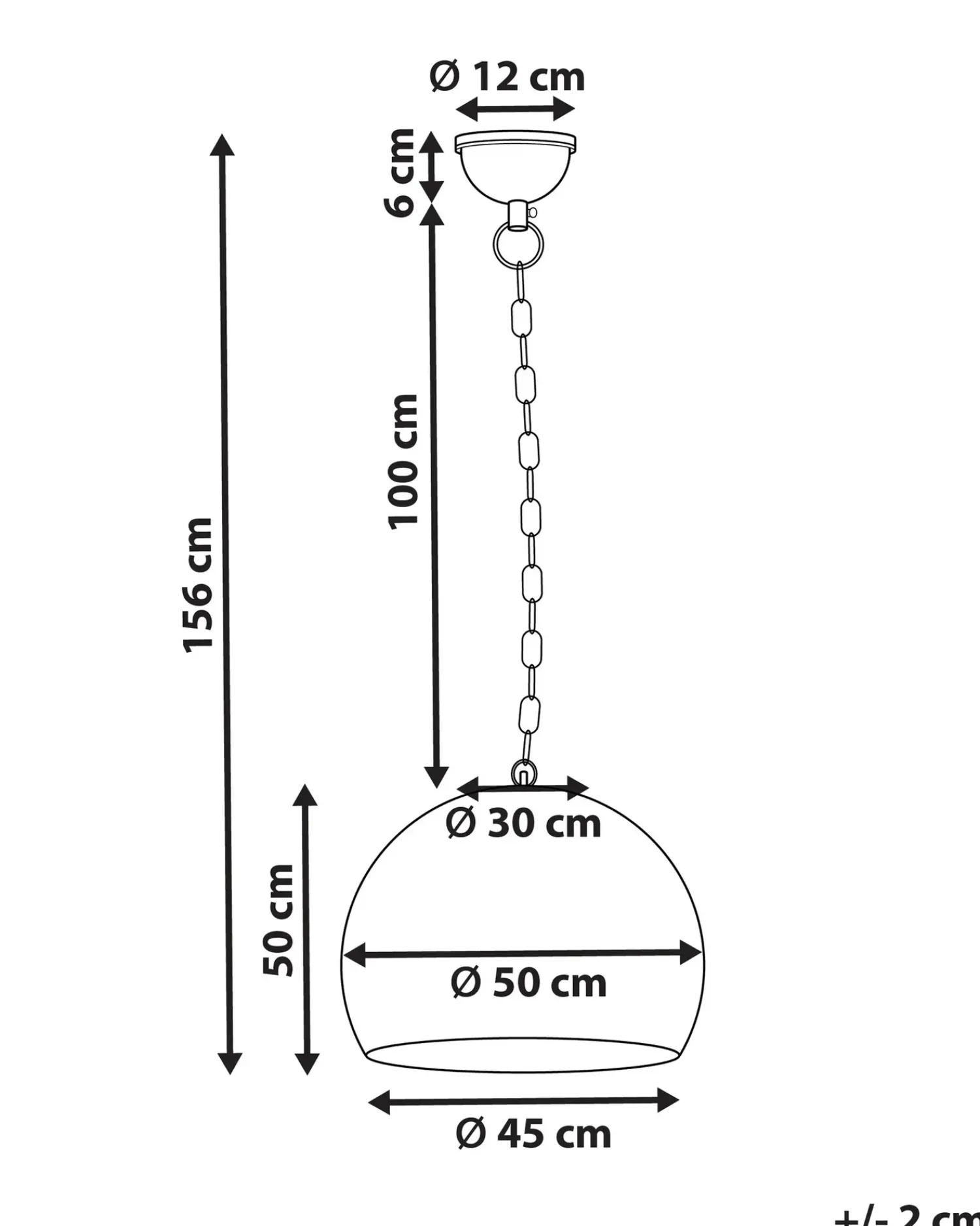 Hot Beliani Lampadario HARANGI Metallo Ottone